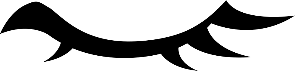 Clip Art Svg Png Icon Free - Close Eyes Clipart Png (980x236)