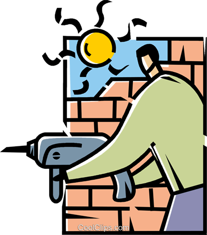 Trades People Royalty Free Vector Clip Art Illustration - Trades People Royalty Free Vector Clip Art Illustration (422x480)