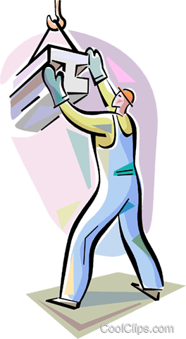 Trades People Royalty Free Vector Clip Art Illustration - Illustration (264x480)