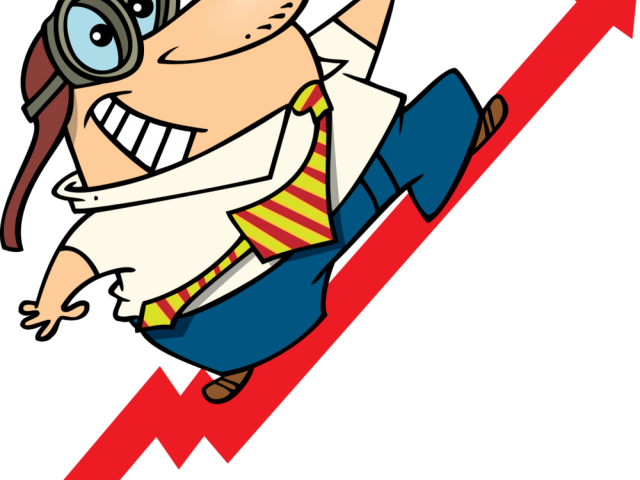 Success Clipart Student Growth - Upward Arrow (640x480)