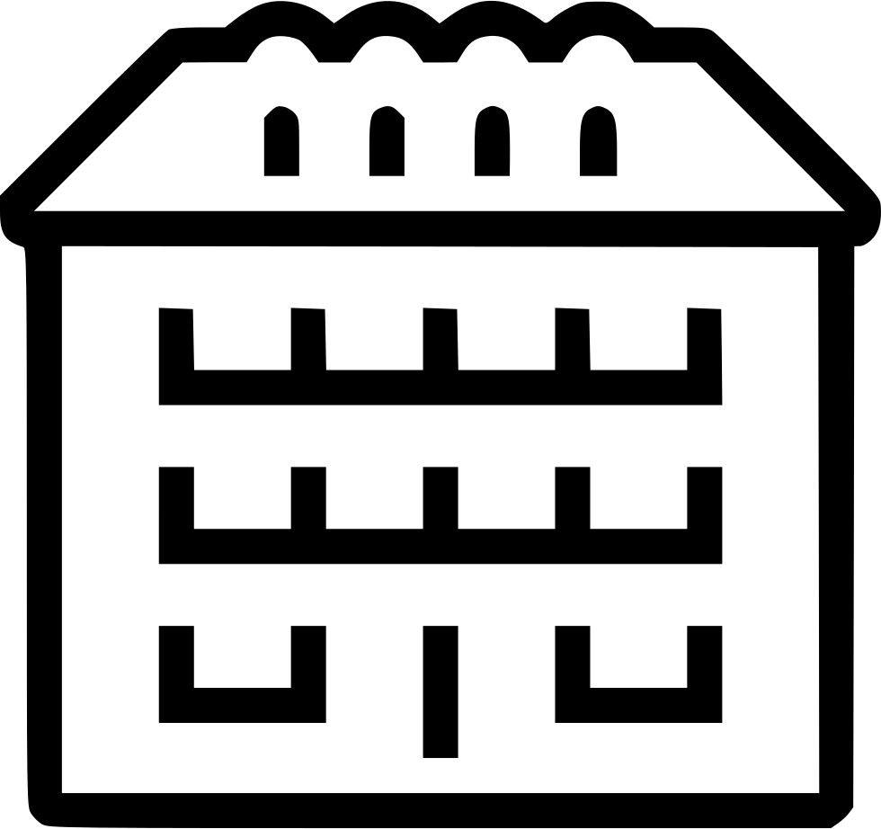 Apartment Clipart Svg - Apartment Clipart Svg (980x922)