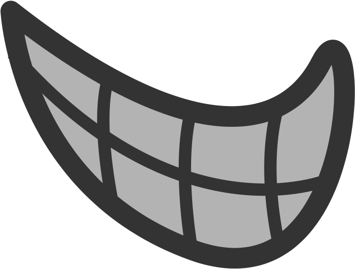 Get Notified Of Exclusive Freebies - Grin Mouth Clipart (800x800)