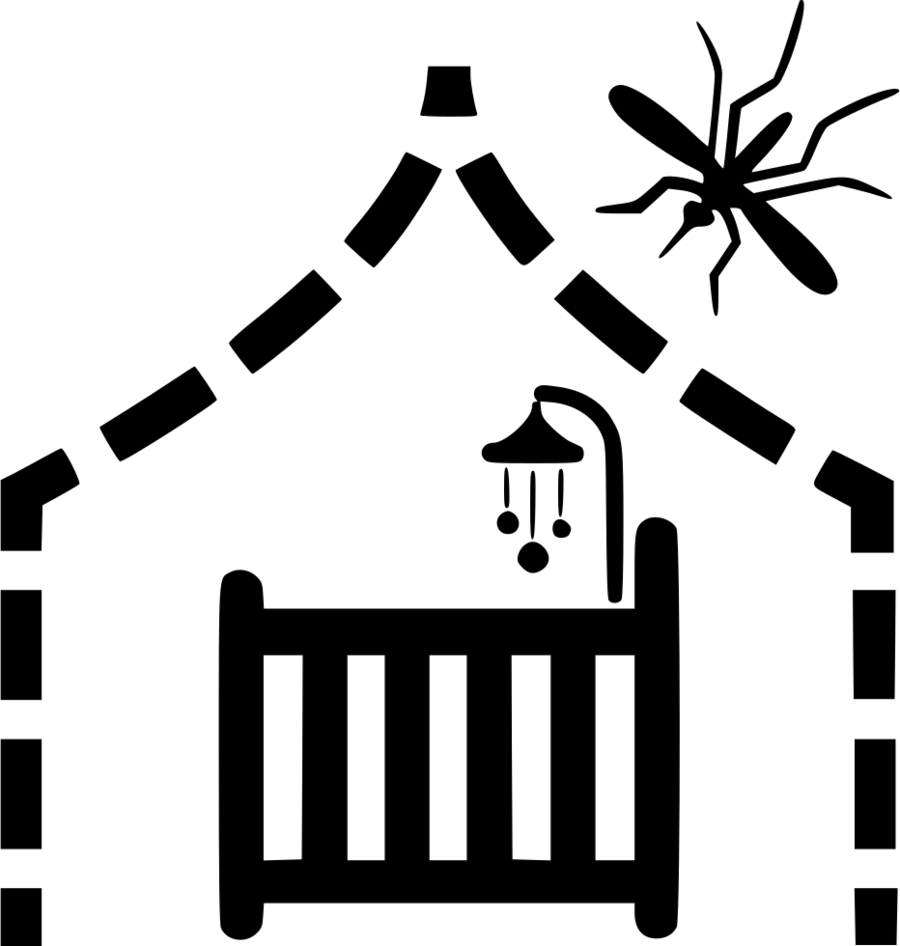 Mosquito Nets & Insect Screens Child Electronic Pest - Mosquito Net Icon Png (900x946)