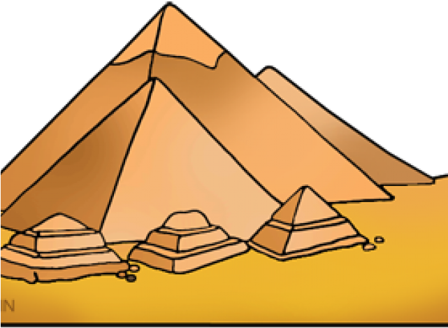 Egypt Clipart Egyption - Pyramids Clip Art (640x480)