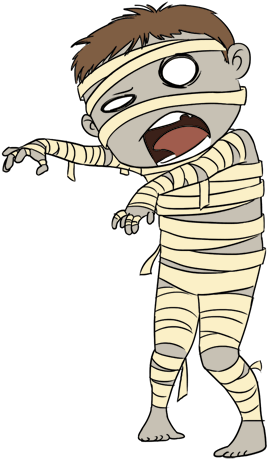 Egypt Clipart Animated Pencil And In Color Egypt Clipart - Mummy Clipart Png (500x500)