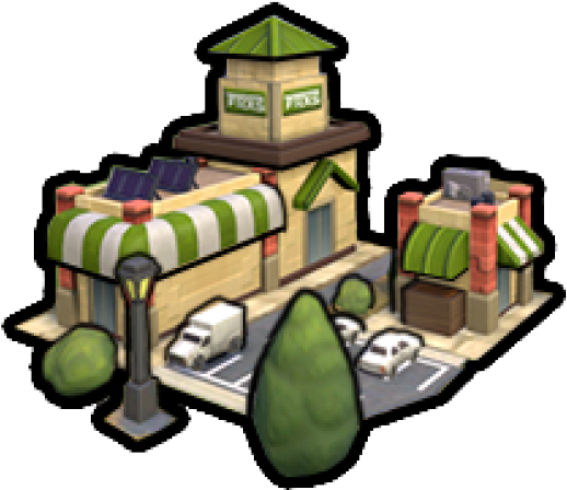 Mall Clipart Amenity - Cartoon (640x480)