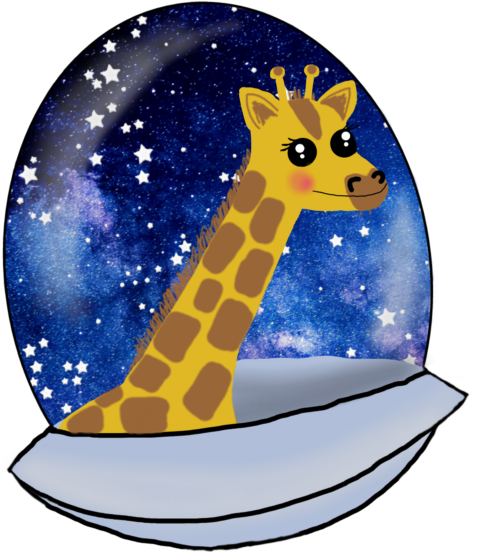 Ftegiraffe Giraffe Cosmic Space Ufo Ali Ⓒ - Ftegiraffe Giraffe Cosmic Space Ufo Ali Ⓒ (1024x1280)