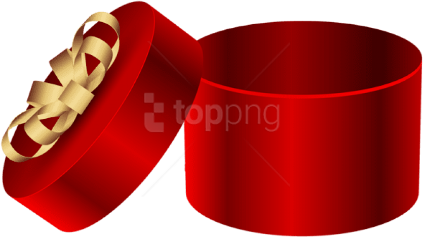 Free Png Red Open Round Gift Box Png Images Transpa - Open Gift Box Png (850x476)