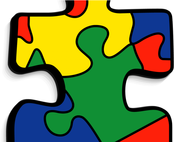 Puzzle Clipart Asd - Autism Puzzle Piece Clipart (640x480)