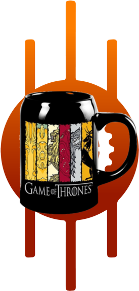 Game Of Thrones Stein Ceramic House Sigils , Png Download - Game Of Thrones Stein Ceramic House Sigils , Png Download (275x573)
