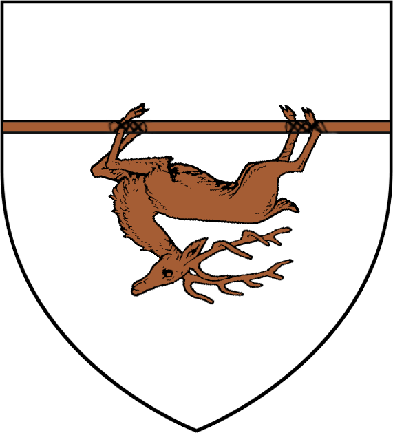 Hunting Coat Of Arms (571x629)