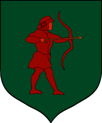 "first In Battle" - Illustration (350x420)