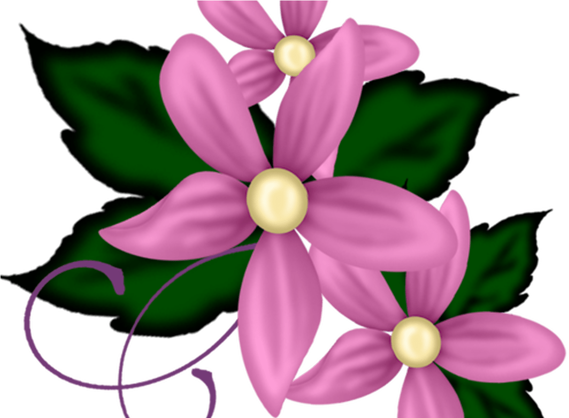 Flower Crown Vector Png - Small Flower (1368x855)