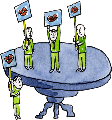 Illustration By Tjarko Van Der Pol - Cartoon (452x485)