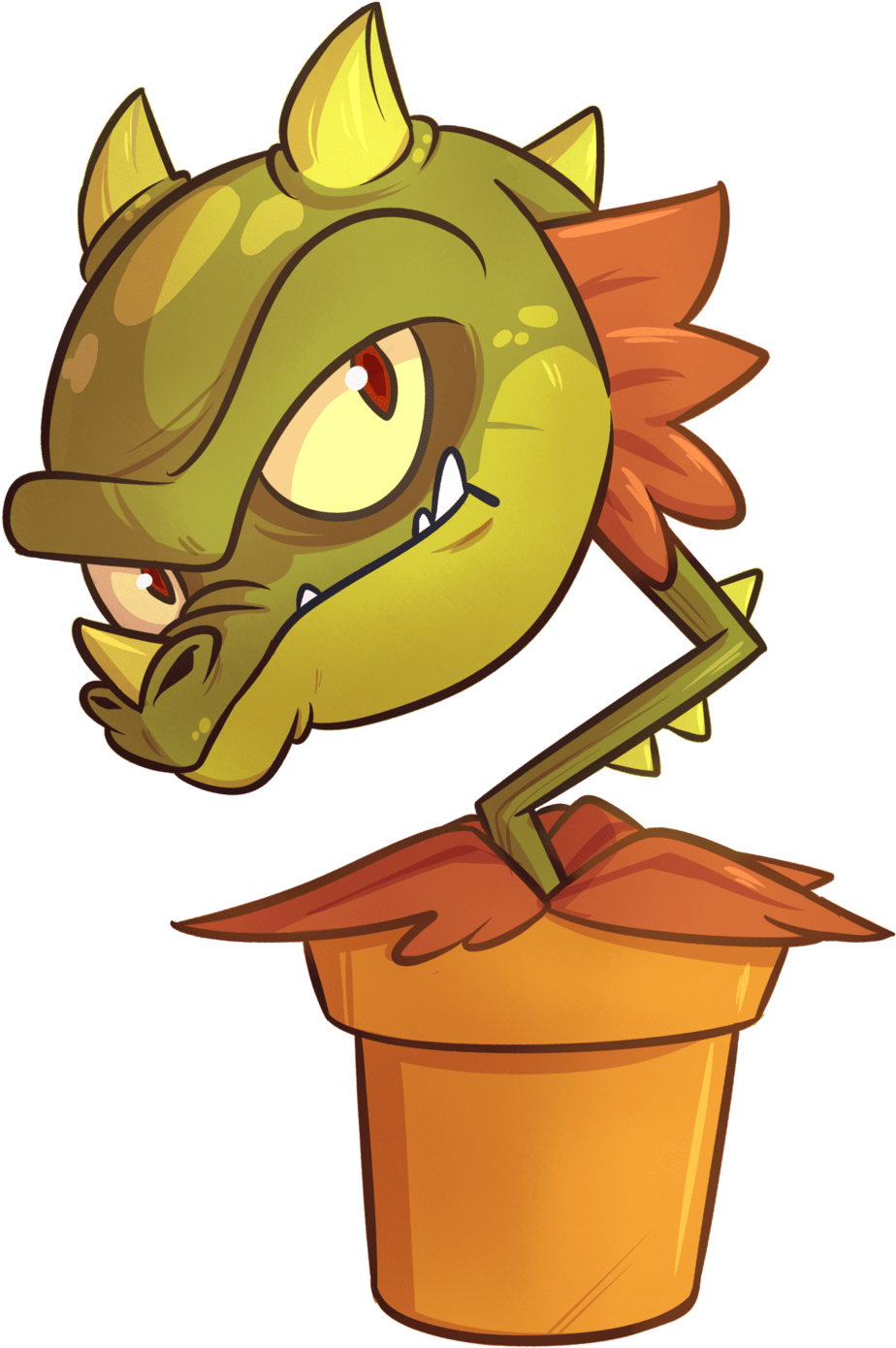 Snap Dragon Coloring Page Pvz - Snapdragon Plants Vs Zombies Fanart (1024x1436)