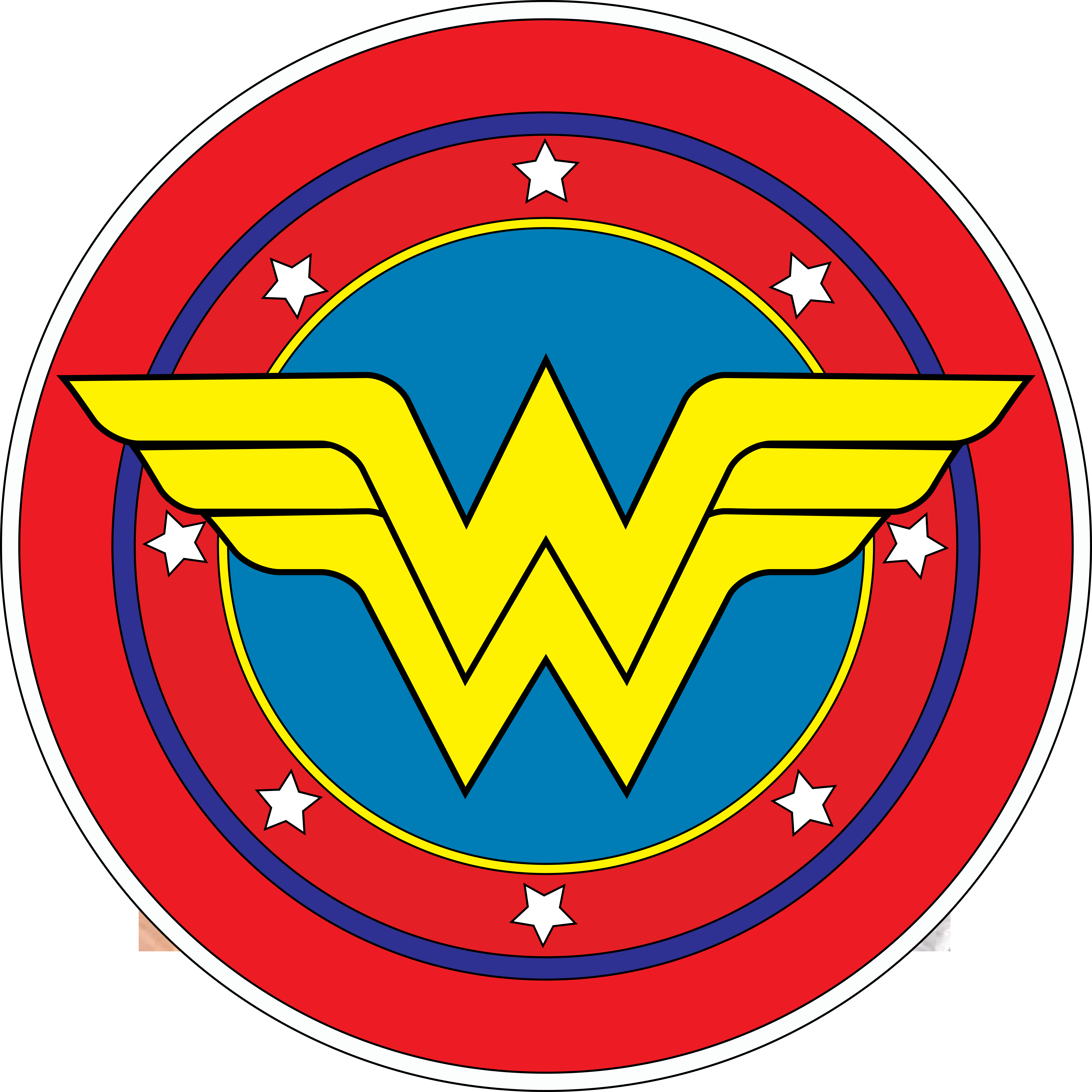 Wonder Woman - Free Wonder Woman Logo (5000x5000)