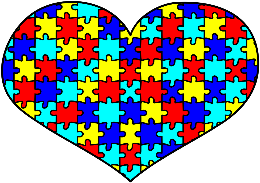 Special Needs Adoption - Puzzle Heart Autism Png (960x720)