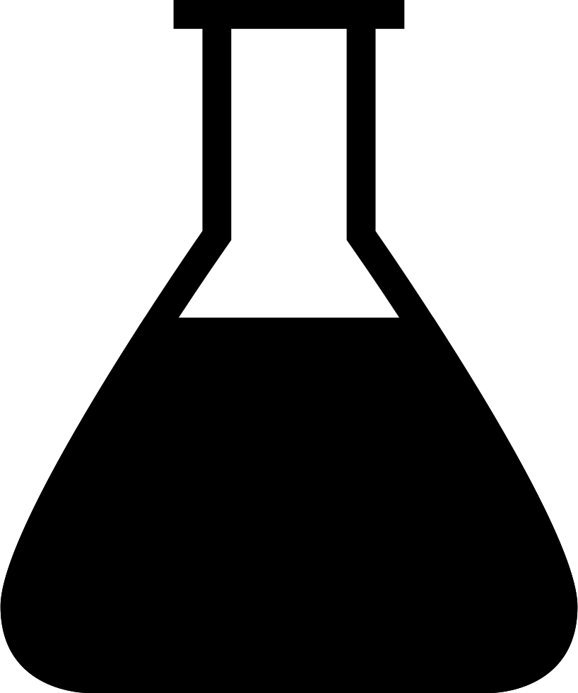 Conical Flask Clipart - Laboratory Flask (818x980)
