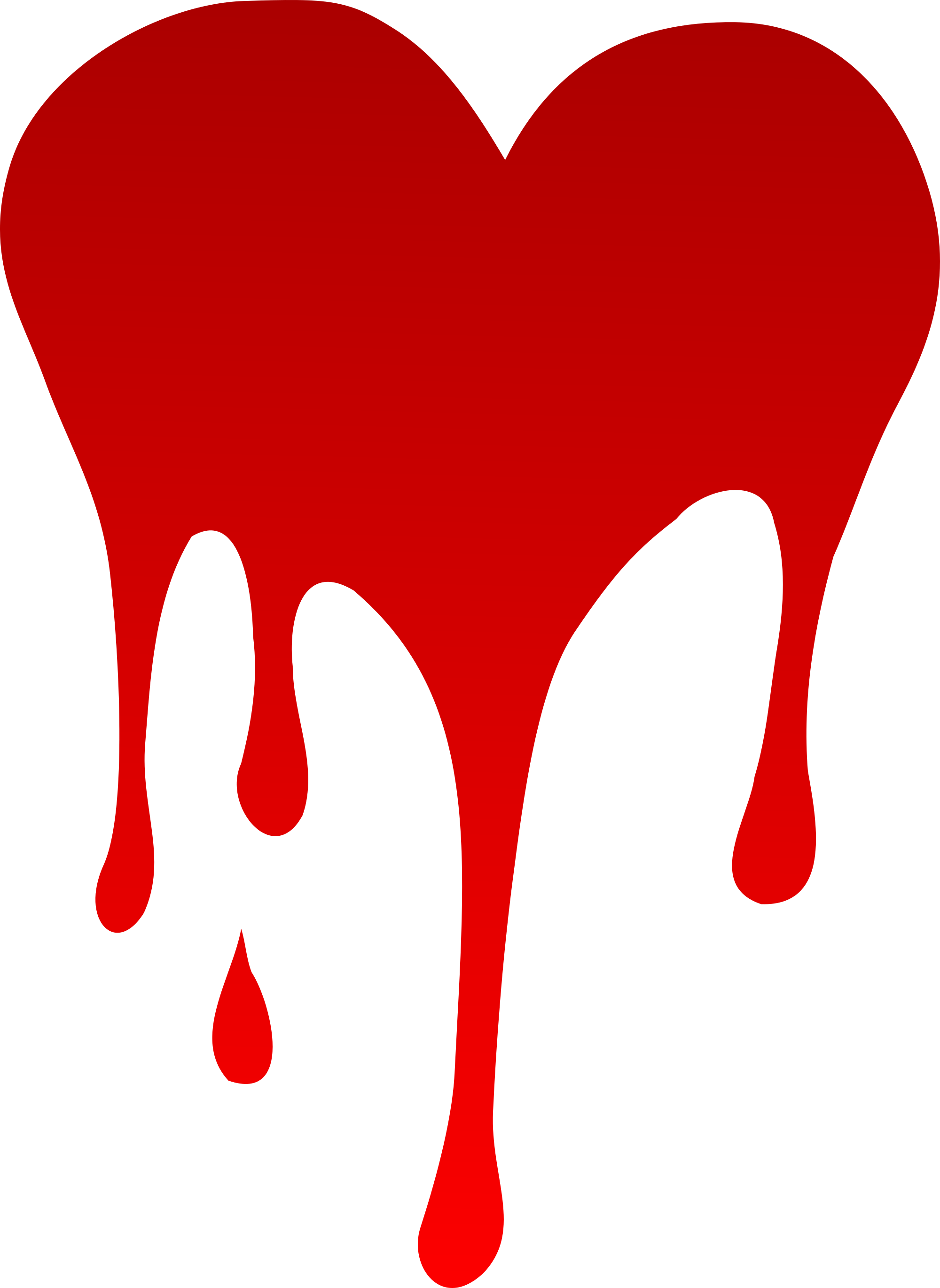 Heart Drip Transparent Heart Vector Cool Transparent - Heart (2000x2740)
