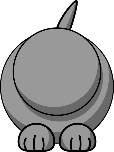 Cartoon Cute Dog Png (444x593)