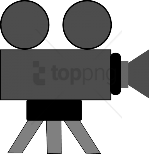 Free Png Movie Clipart Png Image With Transparent Background - Movie Camera Clipart (480x495)