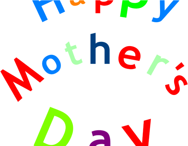 Mothers Day Clipart Wonderful Day - Happy Mothers Day (640x480)