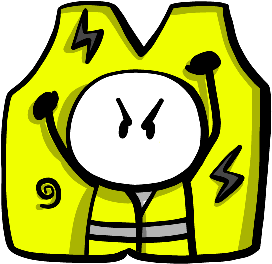 Pourquoi Les Gilets Jaunes Sont-ils Mécontents - Gilets Jaunes (556x556)