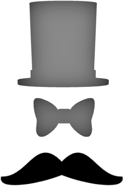 Drawn Bow Tie Svg - Little Man Bow Tie And Mustache (386x553)