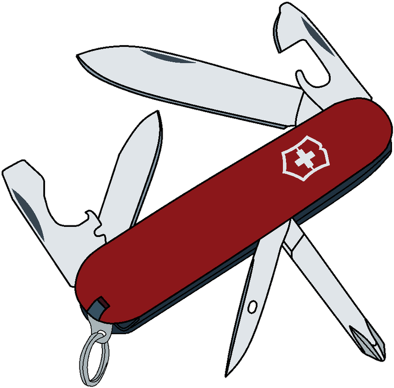 Swiss Army Knife By I7e4ehko - Pocket Knife (894x894)
