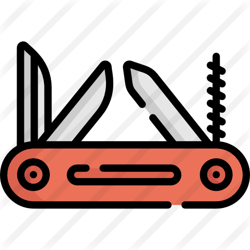 Swiss Army Knife Free Icon - Swiss Army Knife Free Icon (512x512)