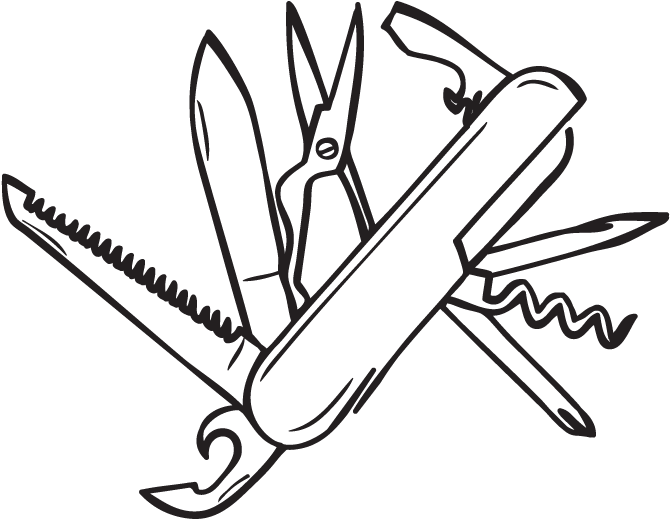 A Hammer Or A Swiss Army Knife - A Hammer Or A Swiss Army Knife (700x531)