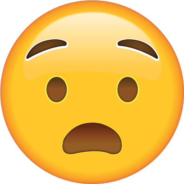 Our Emoji Rating - Surprised Emoji Faces Png (640x640)