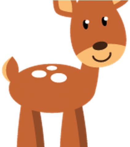 Deer Clipart Woodland Animal - Transparent Background Woodland Animal Clipart (640x480)