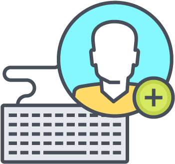 Graphic Black And White Stock Collection Of Free Filling - Enrollment Icons (432x337)