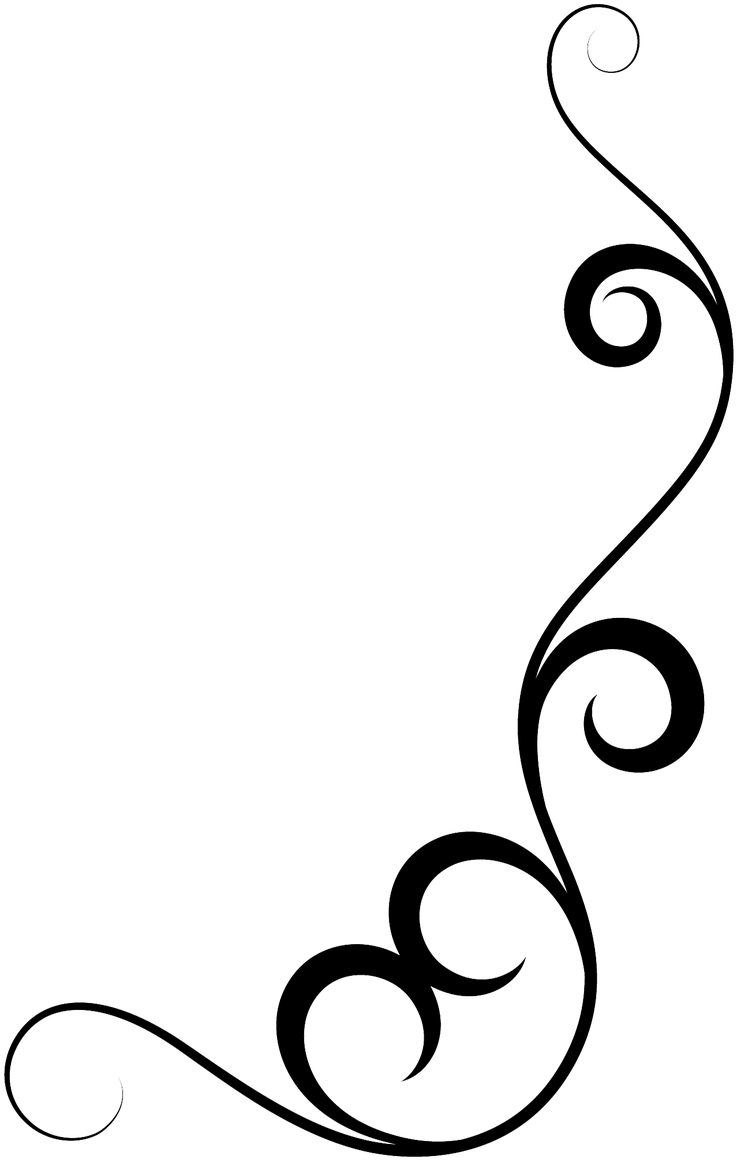 Borders Png For Free Download On - Line Art (853x1280)