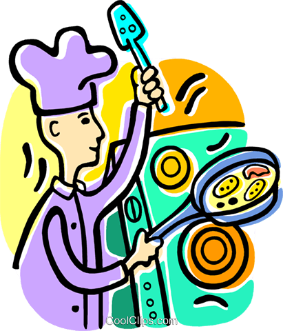 Chefs And Cooks Royalty Free Vector Clip Art Illustration - Chefs And Cooks Royalty Free Vector Clip Art Illustration (411x480)