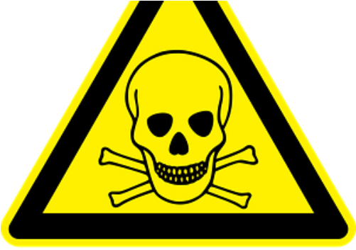 Updated Tox Profiles From Atsdr - Toxic Symbol (500x383)