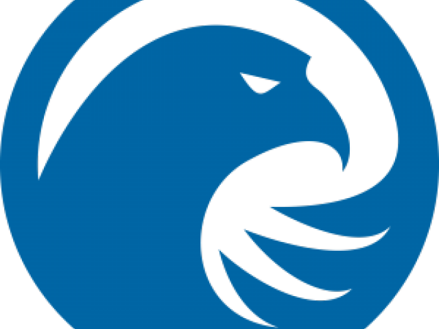 Prairie Falcon Clipart Earth - Emblem (640x480)