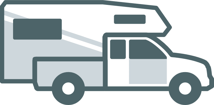 737 X 364 9 - Truck Camper Svg (737x364)