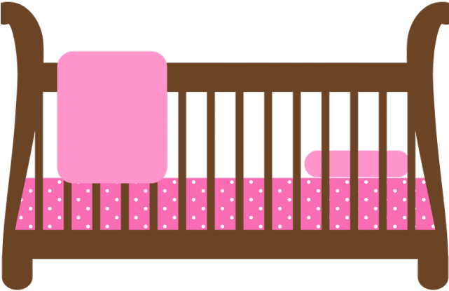 Baby Clipart Crib - Baby Bed Clipart Transparent (640x480)
