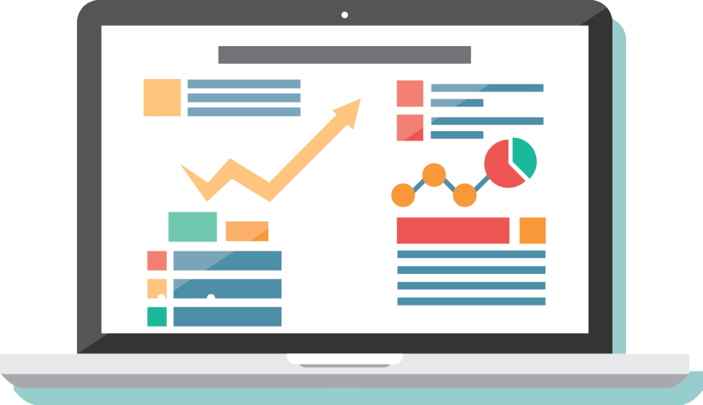 Industry Leading Analytics - Joomla Flat Design Template Free (1024x590)