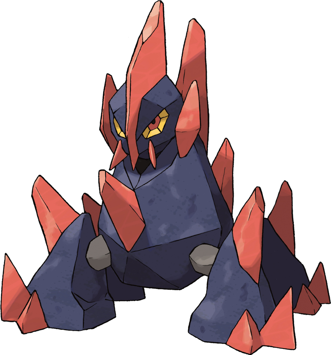 Gigalith Sugimori Artwork - Pokemon Gigalith (1200x1200)
