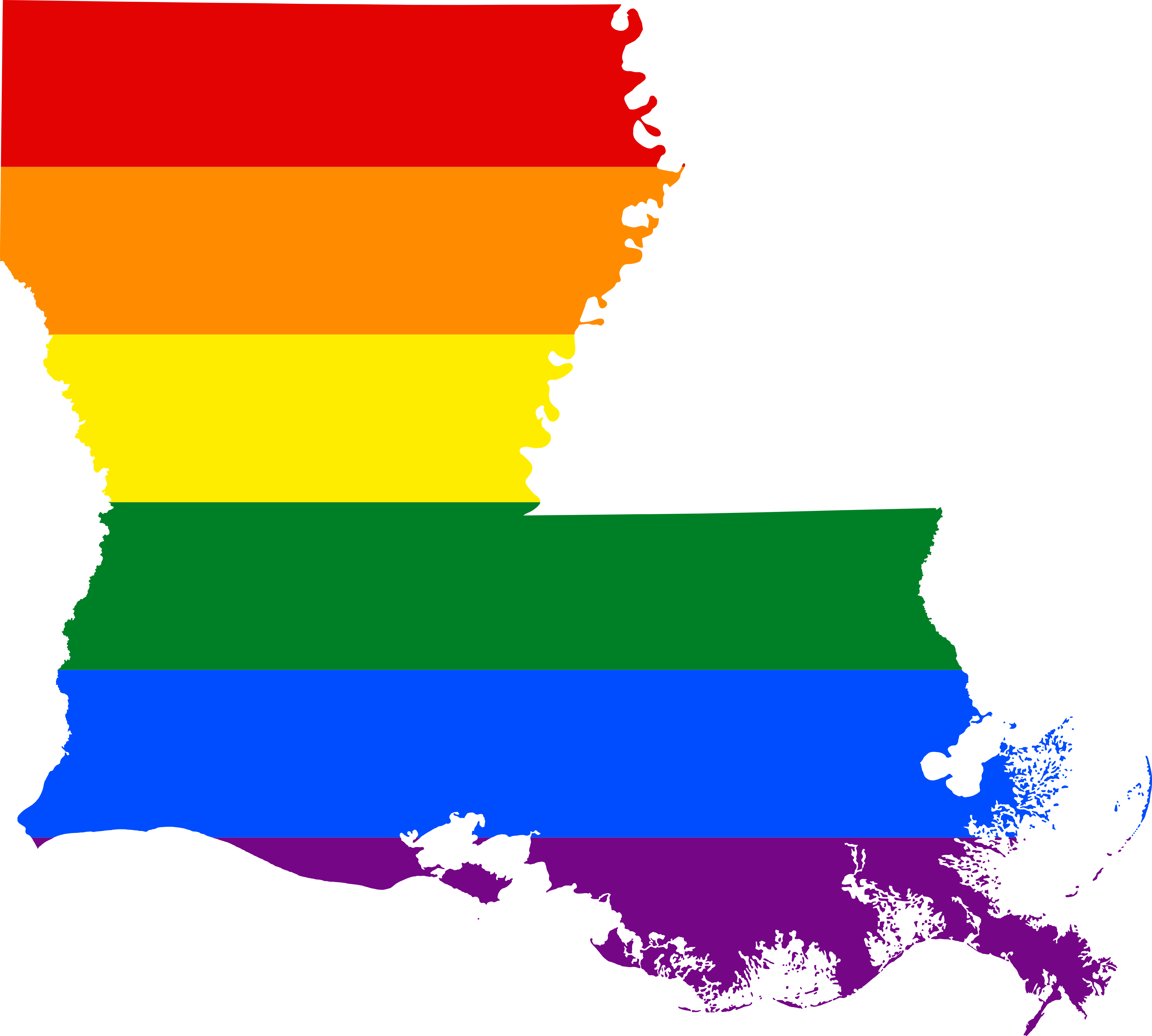 4552 X 4096 8 - Louisiana Vector (4552x4096)