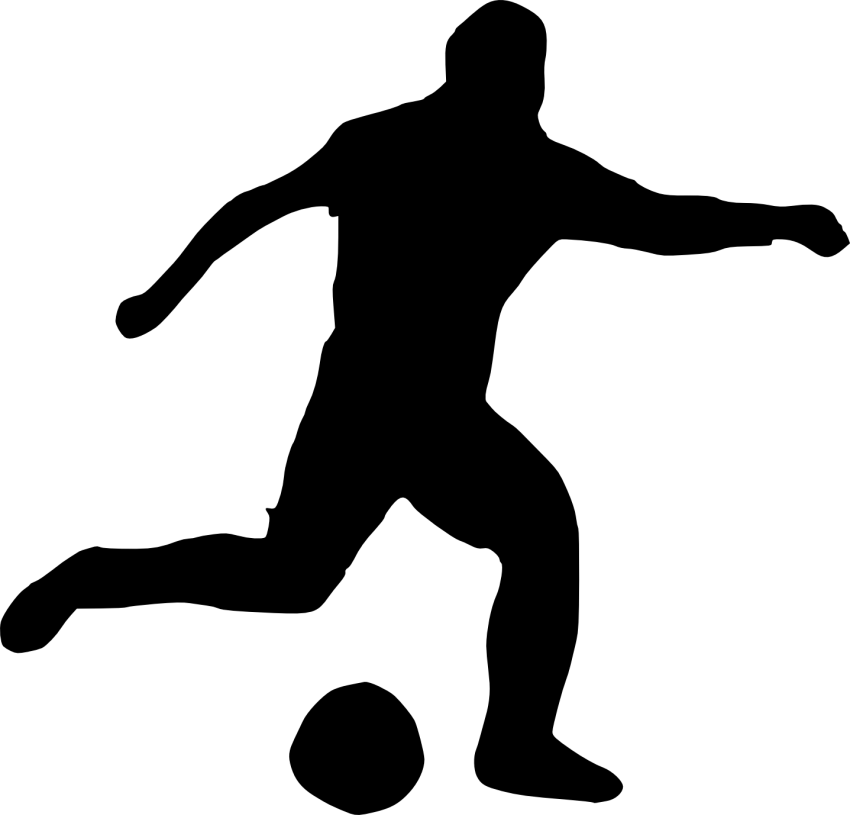 Football Player Silhouette Png - Football Player Silhouette Png (850x815)