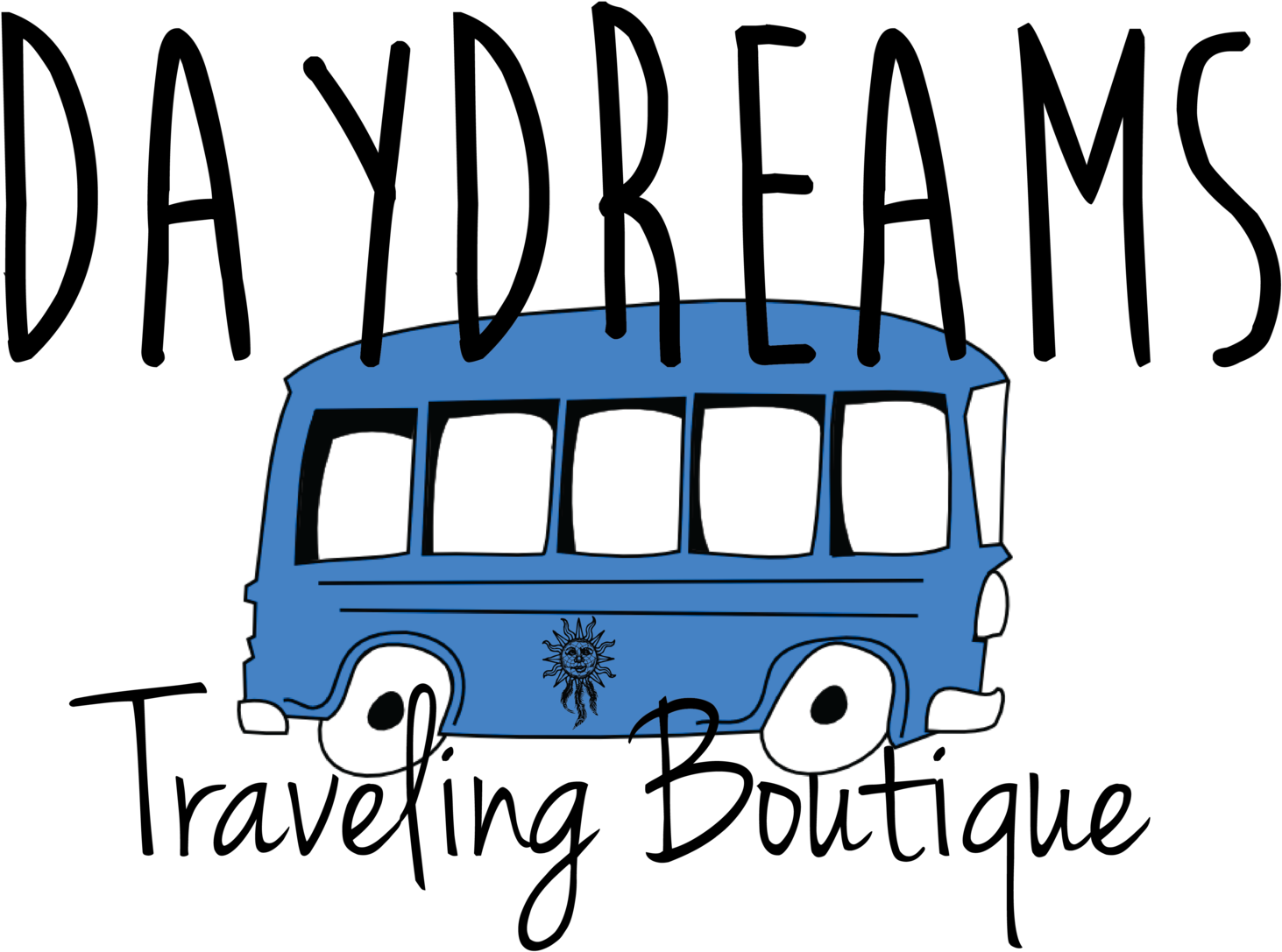 Daydreams Traveling Boutique - Cute Clip Art Bus (1500x1153)
