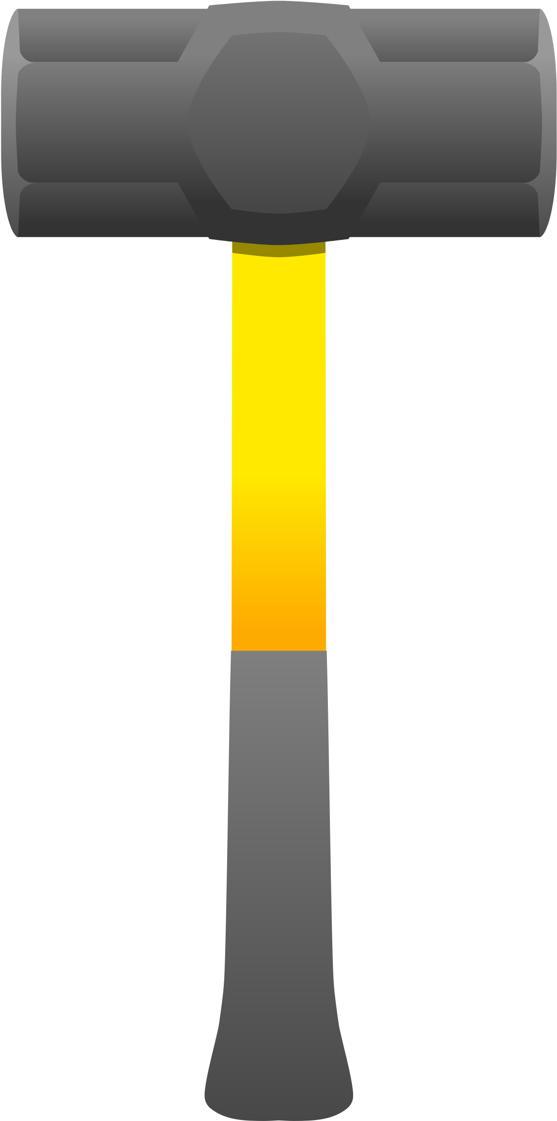 Vector Royalty Free Stock Sledgehammer - Clipart Sledge Hammer (1516x2400)