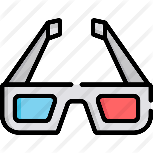 3d Glasses Free Icon - 3d Glasses Free Icon (512x512)