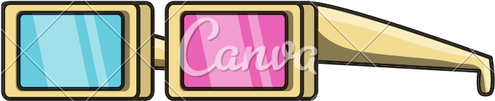 3d Glasses Icon - 3d Glasses Icon (800x800)