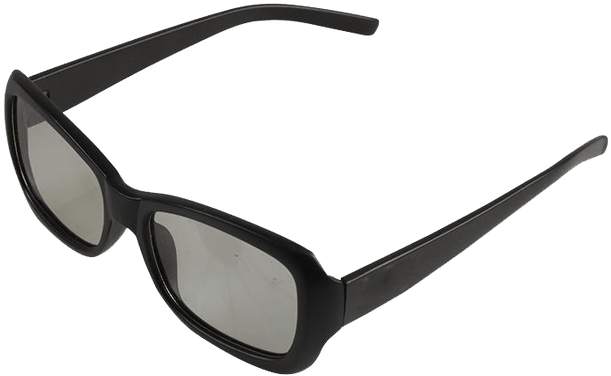 Glasses With Transparent Background - Shutter Glasses Transparent Png (624x387)