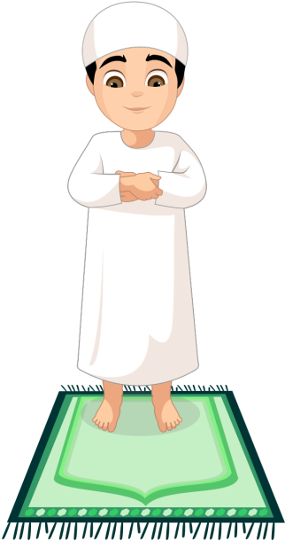 Islamic Prayer, Muslim, Folk Art, Prayers, Girls, Salad, - Pray Muslim Kid Png (640x640)
